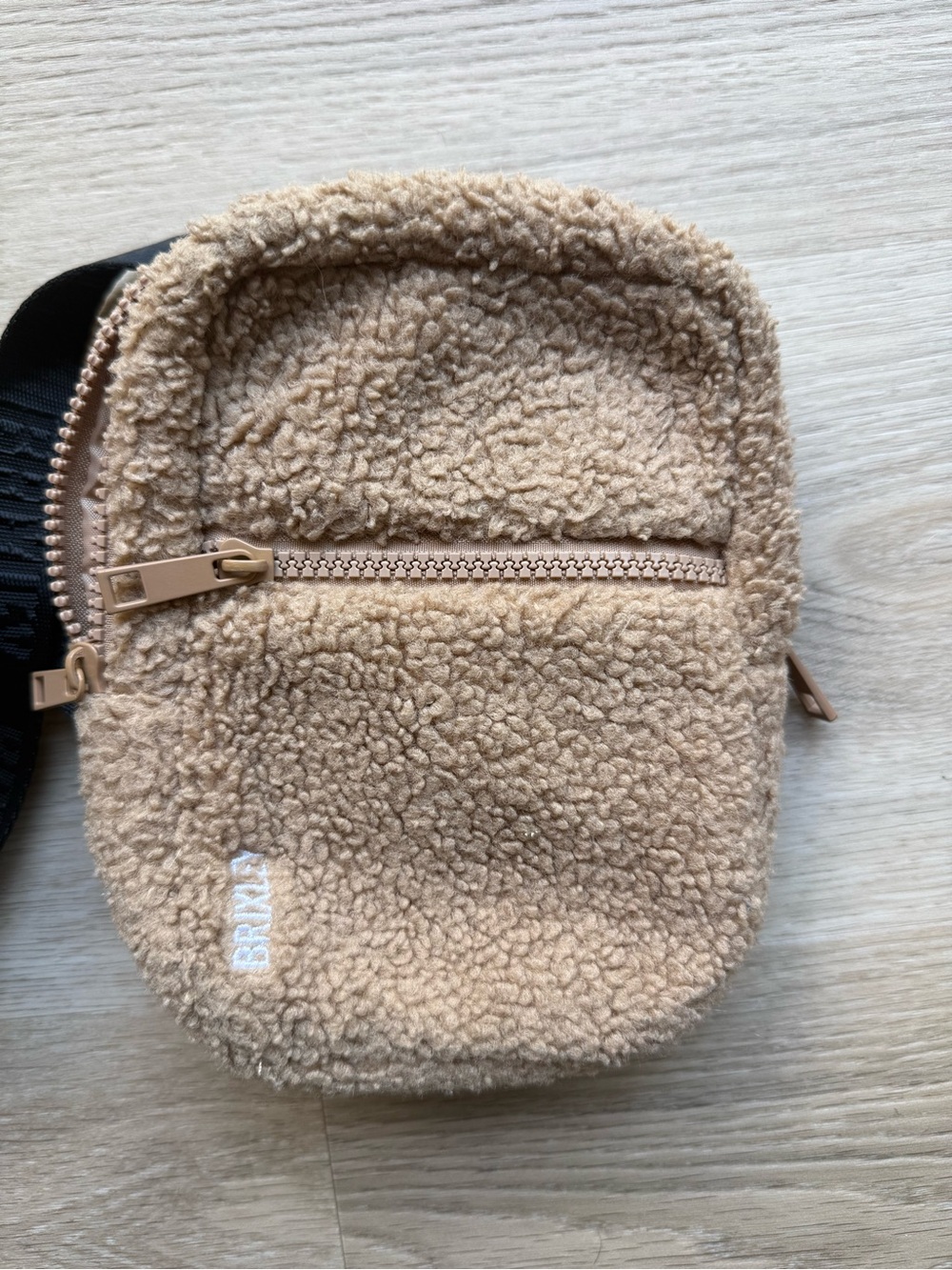 Brixley Sherpa crossbody belt bag